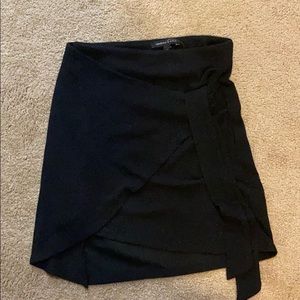 Kendal and Kylie black tie skirt